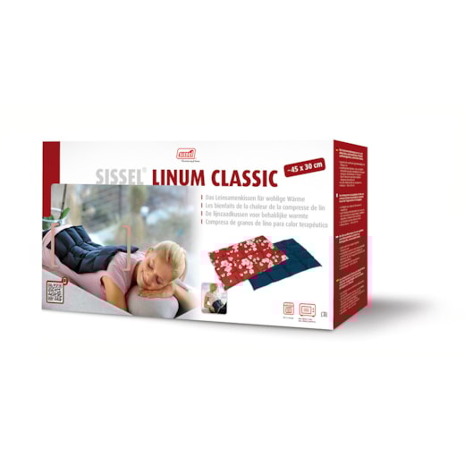 Almofada Térmica Linum 45x30 cm Sementes de Linhaça