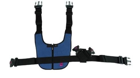 Colete Abdominal Acolchoado para Cadeira com Fecho de Correr