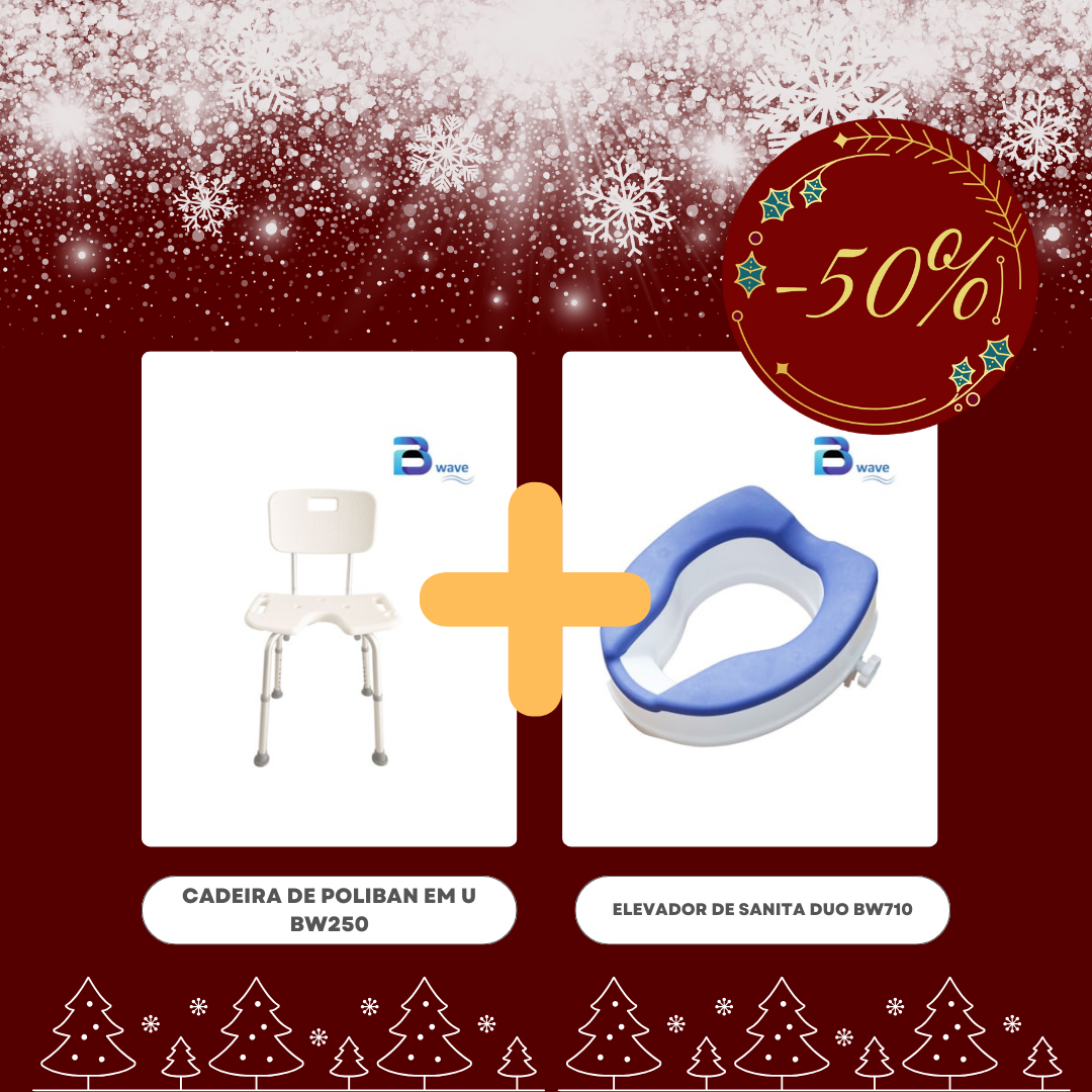 Pack Cadeira de Banho + Alteador de Sanita Macio
