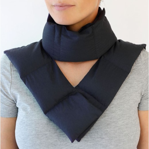 Almofada Térmica Cervical Linum 43x26 cm Sementes de Linhaça