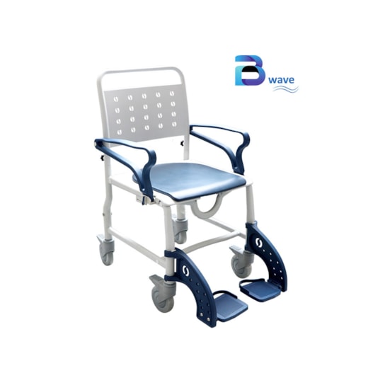 Evoluxion Cadeira Sanitária e de Banho com Rodas