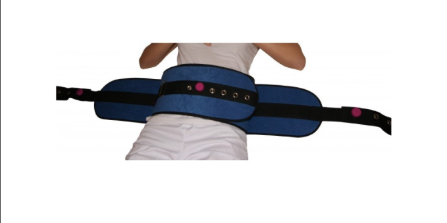 Cinto Abdominal Acolchoado para Cama 90 cm | Fecho Magnético