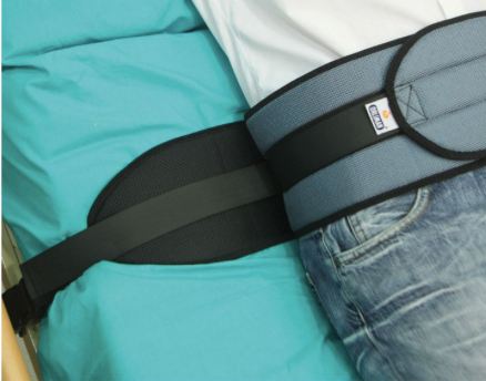 Cinto Abdominal Acolchoado para Cama 90 cm | Fecho Magnético