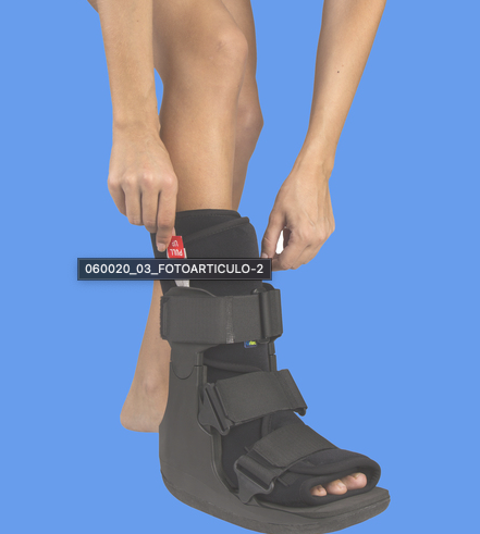 Bota Walker Fixa Curta W100 - Imobilizador de Tornozelo a 90°