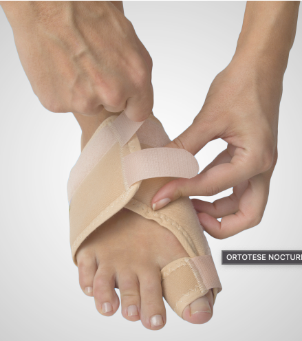 Ortótese Noturna para Joanete (Hallux Valgus) VAL100 – Pé Esquerdo