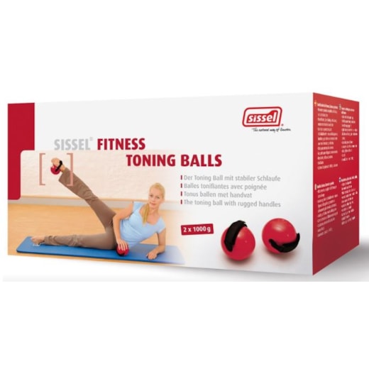 Bola Fitness Toning 1000gr Sissel