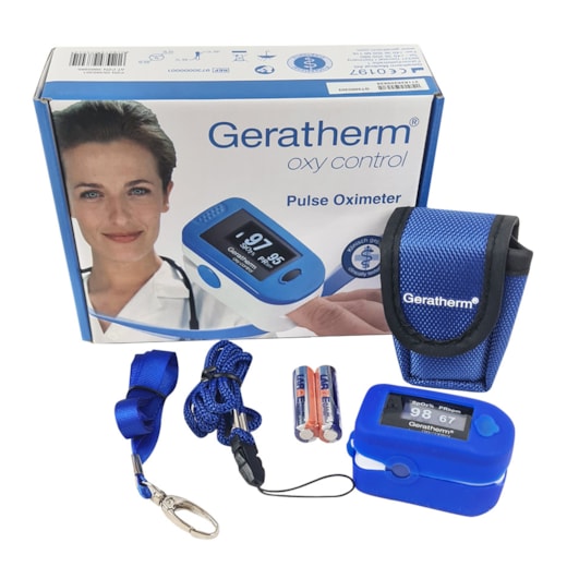 Oxímetro de Dedo Geratherm Oxy Control