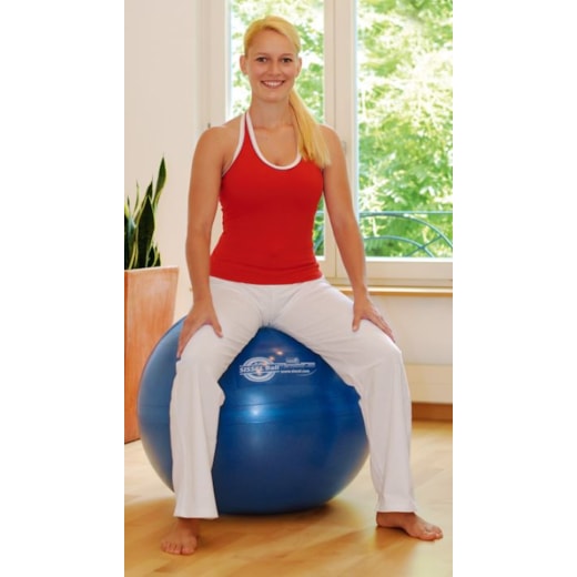 Bola de Exercício Sissel Azul – Ideal para Reabilitação e Exercícios Desportivos