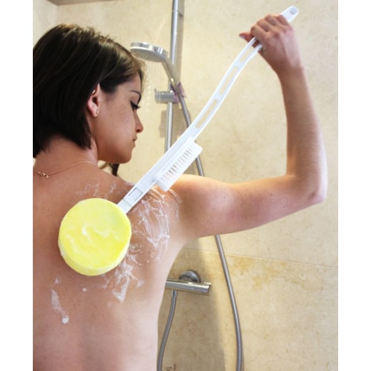 Esponja Cabo Comprido para Lavagem de Pés