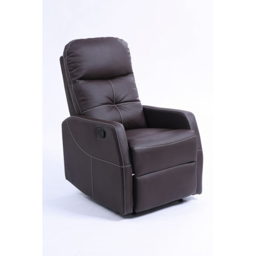 Poltrona Relax Manual MERCATO | Castanho Chocolate