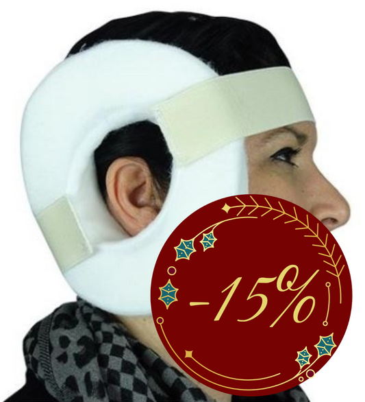 Almofada Protectora de Orelha Pós-Cirurgia, Lavável e Acolchoado