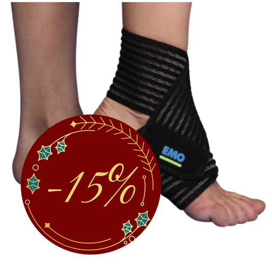 Banda de Tornozelo STP080, Elástica e Respirável