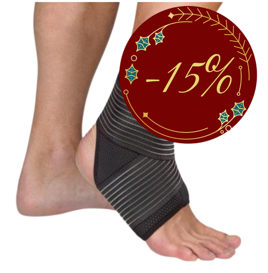 Suporte de Tornozelo TB501 com Banda Elástica