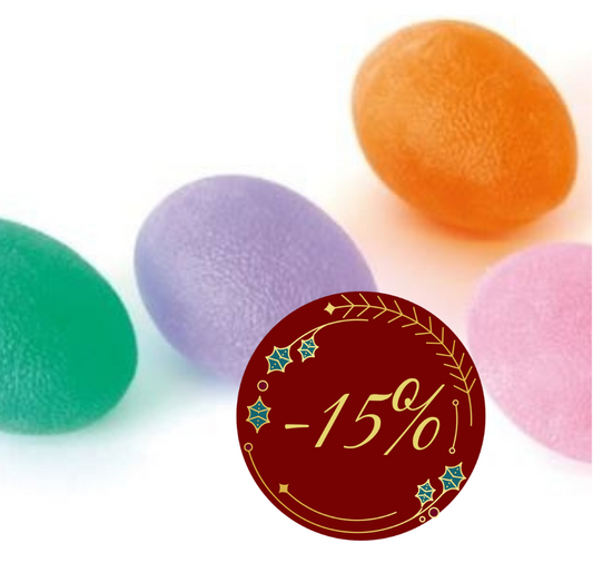 Bola Press-Egg Sissel – Exercício para Mão e Dedos