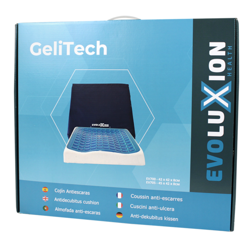 Almofada Antiescaras Gel + Viscoelástico EV705