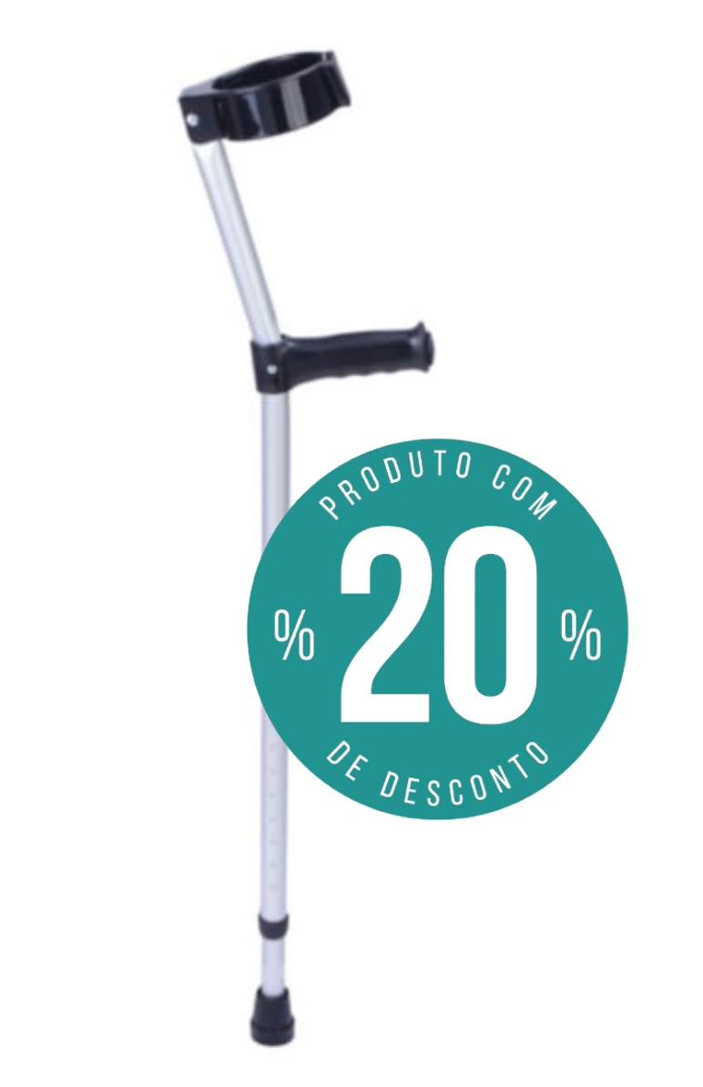 Canadiana Ajustável para Adulto, Leve e Ergonómica Máximo Conforto
