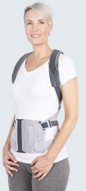 SpineBack Ortótese Dorsolobar SPK108 – Controle postural e suporte para a coluna
