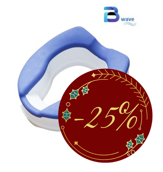 Elevador de Sanita Duo Premium 10cm – Assento Ergonómico Macio