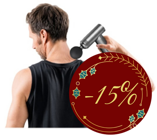 Pistola de Massagem Terraillon – Massajador Muscular para Recuperação