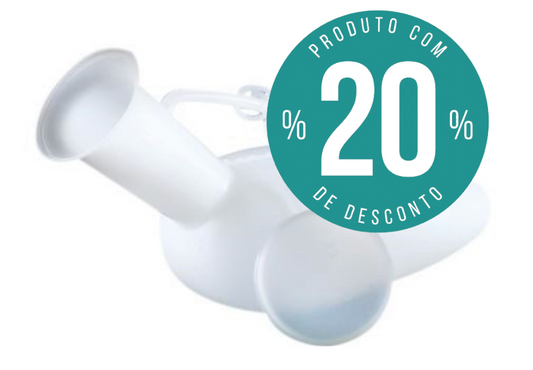 Urinol Masculino com Tampa – 1L