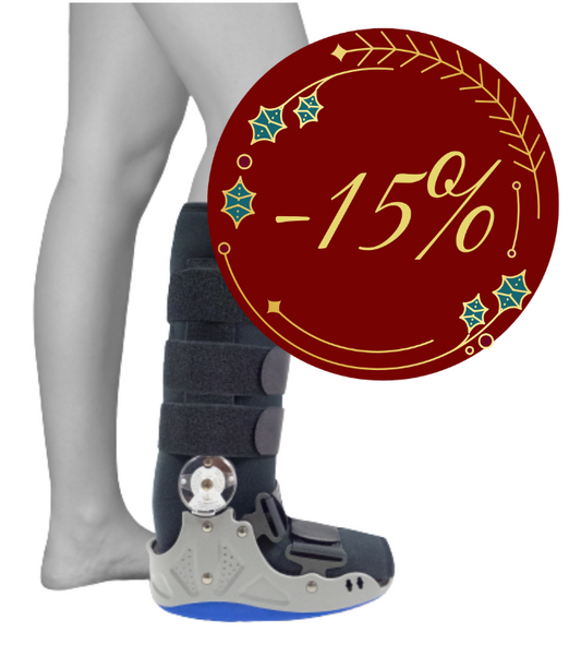 Bota Walker Articulada Longa W210 - Imobilizador com Controlo de Movimento