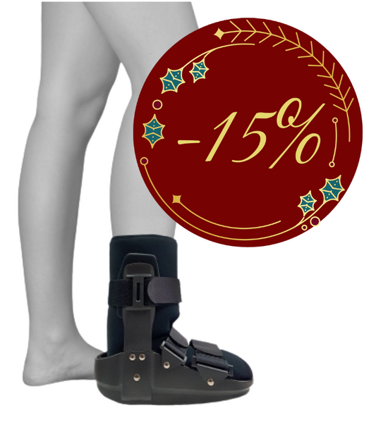 Bota Walker Fixa Curta W100 - Imobilizador de Tornozelo a 90°
